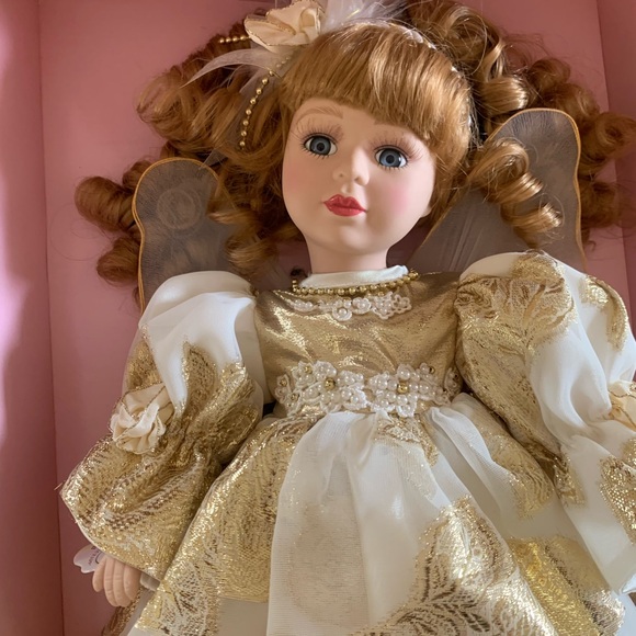 Porcelain Doll - Angel Collection- Genuine Porcelain Doll - Picture 9 of 16